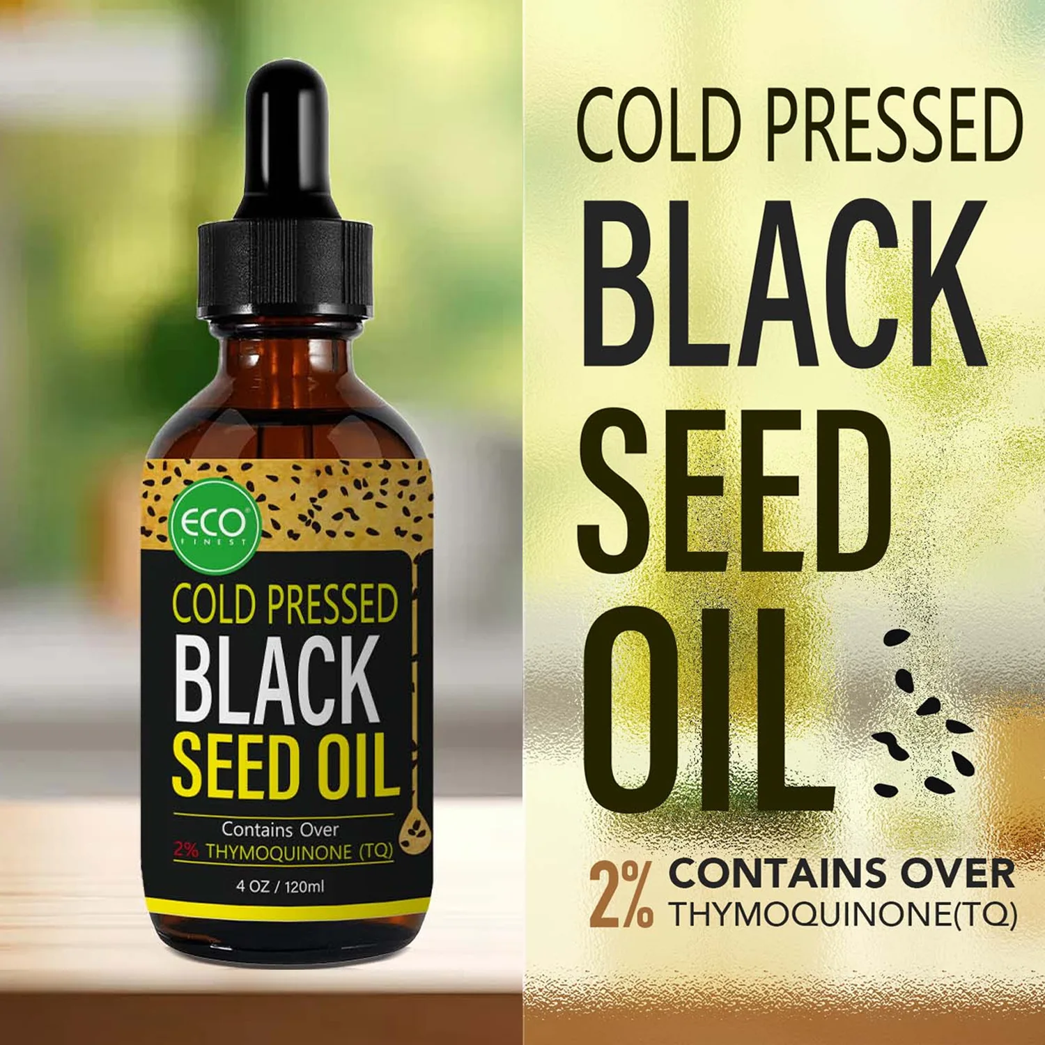 Castor Oil Cold Press - Multi-purpose Black Seed Oil Cold Pressed