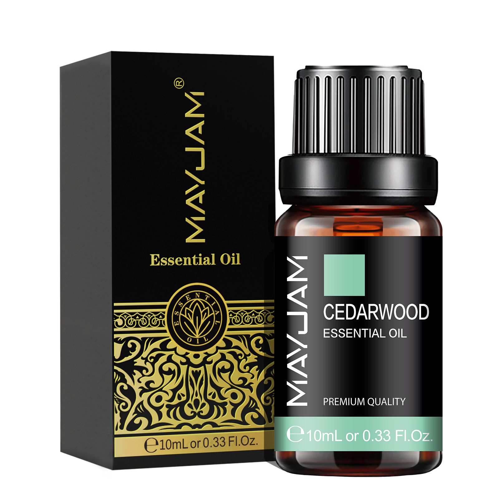 Castor Oil Cold Press - 10ml Cedarwood Lemongrass Rosemary Essential Oil
