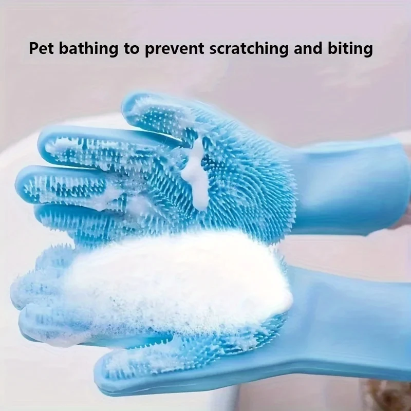 Hair Care Gummies - kkjoy Pet Grooming Gloves for Dogs
