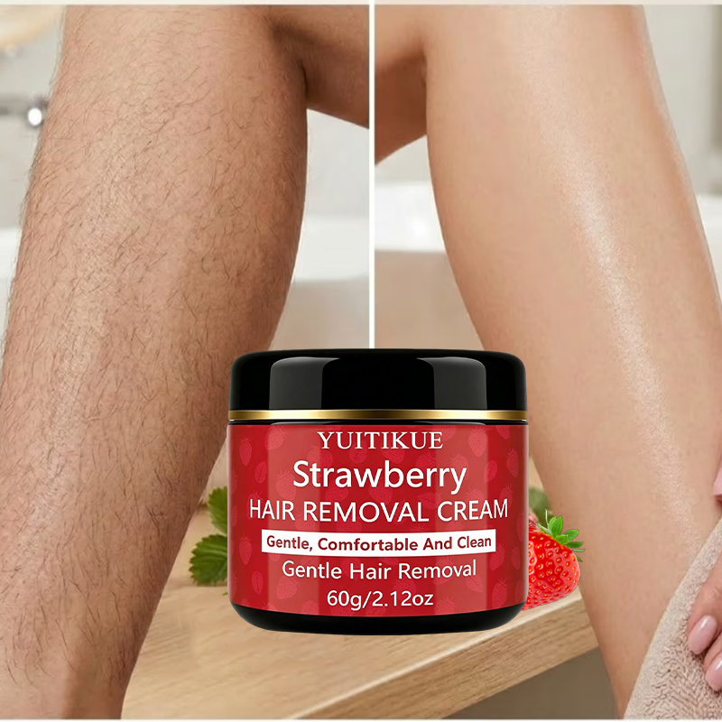 Hair Care For Men - YUITIKUE Strawberry Gentle Hair Removal Cream