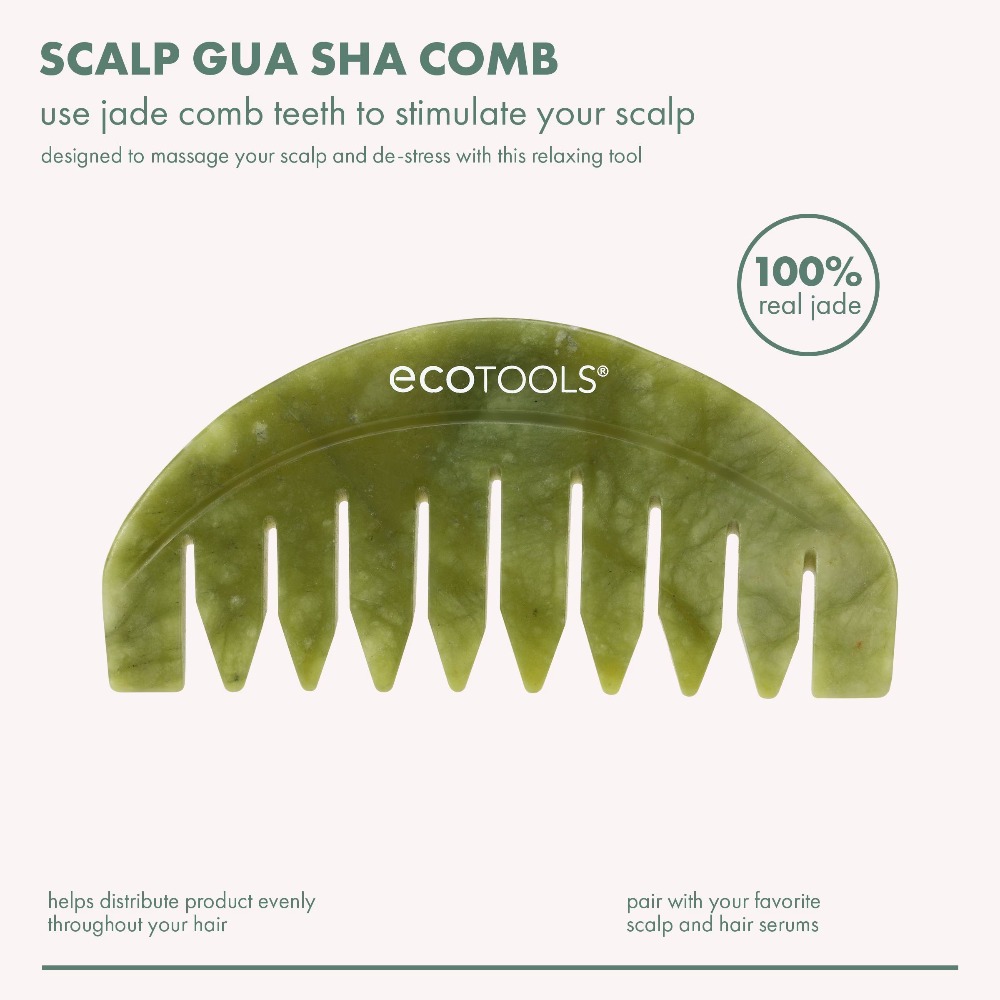 Jade Green Gua Sha Scalp Massa - Hair Care Dandruff บทวิจารณ์และราคา
