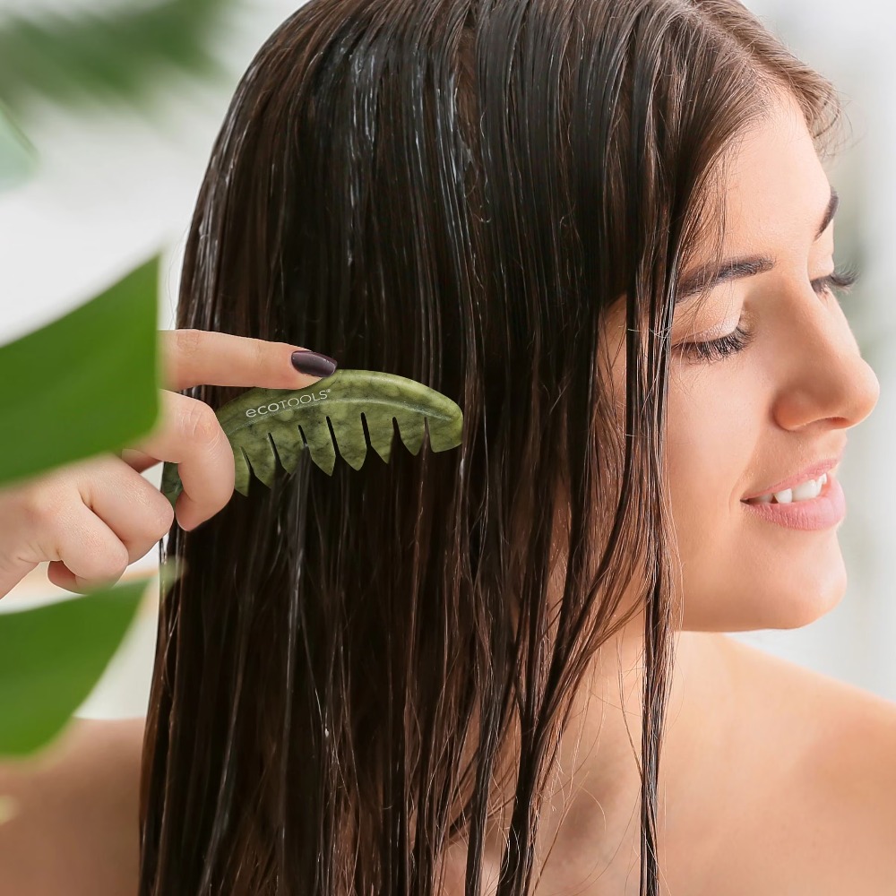 Jade Green Gua Sha Scalp Massa - Hair Care Dandruff บทวิจารณ์และราคา