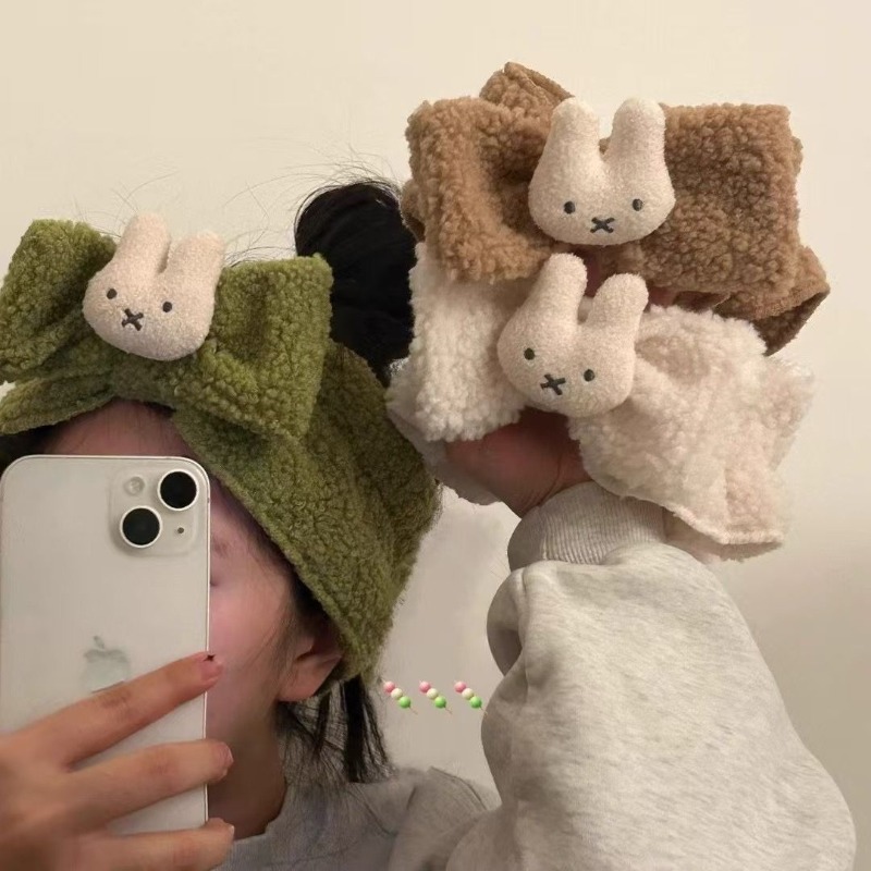 Miffy Cute Cartoon Elastic Bow - Hair Care Good Hair บทวิจารณ์และราคา