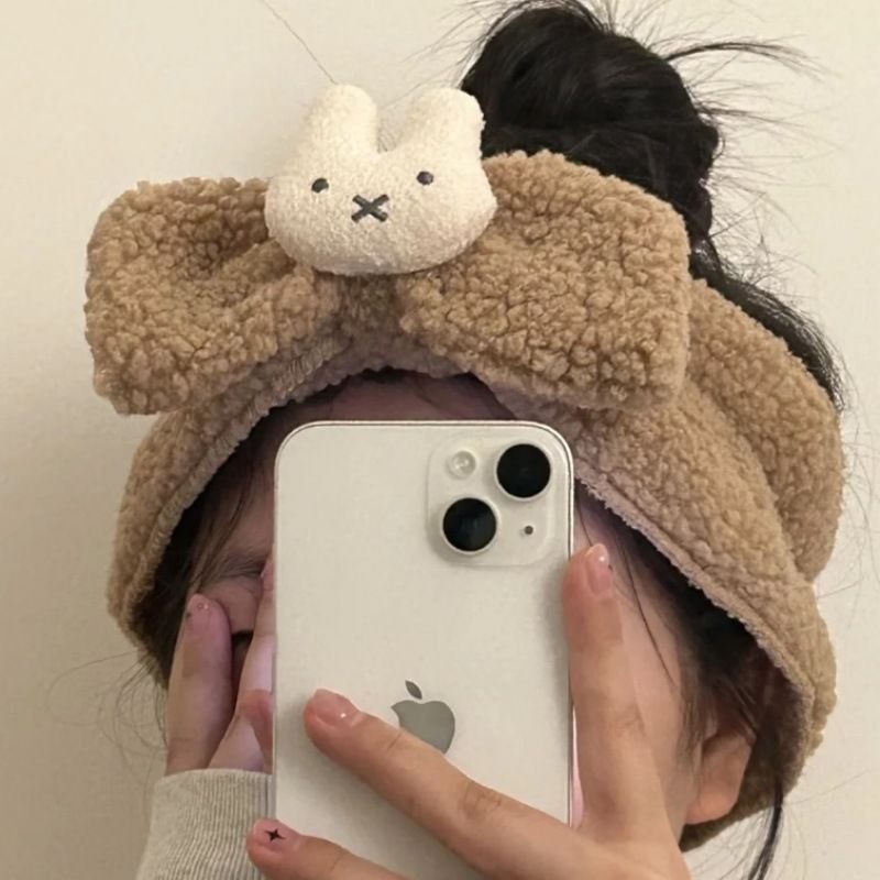 Miffy Cute Cartoon Elastic Bow - Hair Care Good Hair บทวิจารณ์และราคา