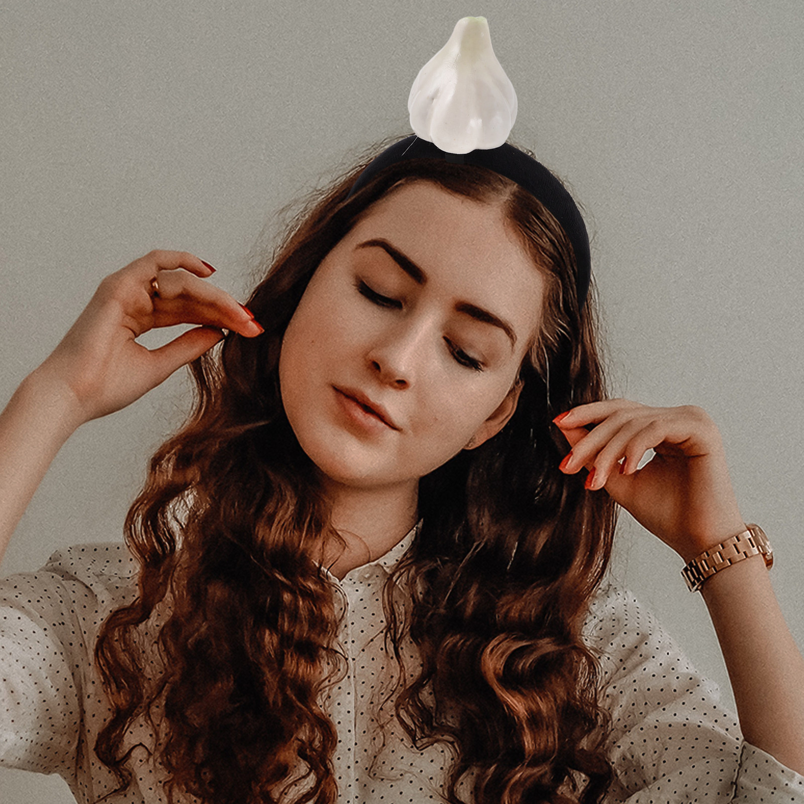 Vegetable Charm Hairband Skinc - Hair Care Vegetables บทวิจารณ์และราคา