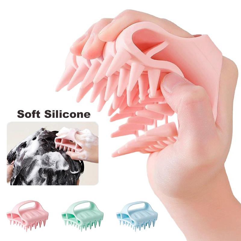 Scalp Massager Shampoo Brush H - Hair Care Dandruff บทวิจารณ์และราคา