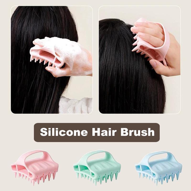 Scalp Massager Shampoo Brush H - Hair Care Dandruff บทวิจารณ์และราคา