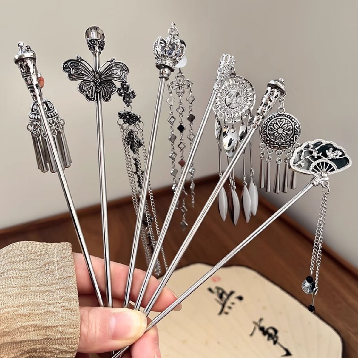Elegant Women's Hairpin Antiqu - Hair Care Ingredients บทวิจารณ์และราคา