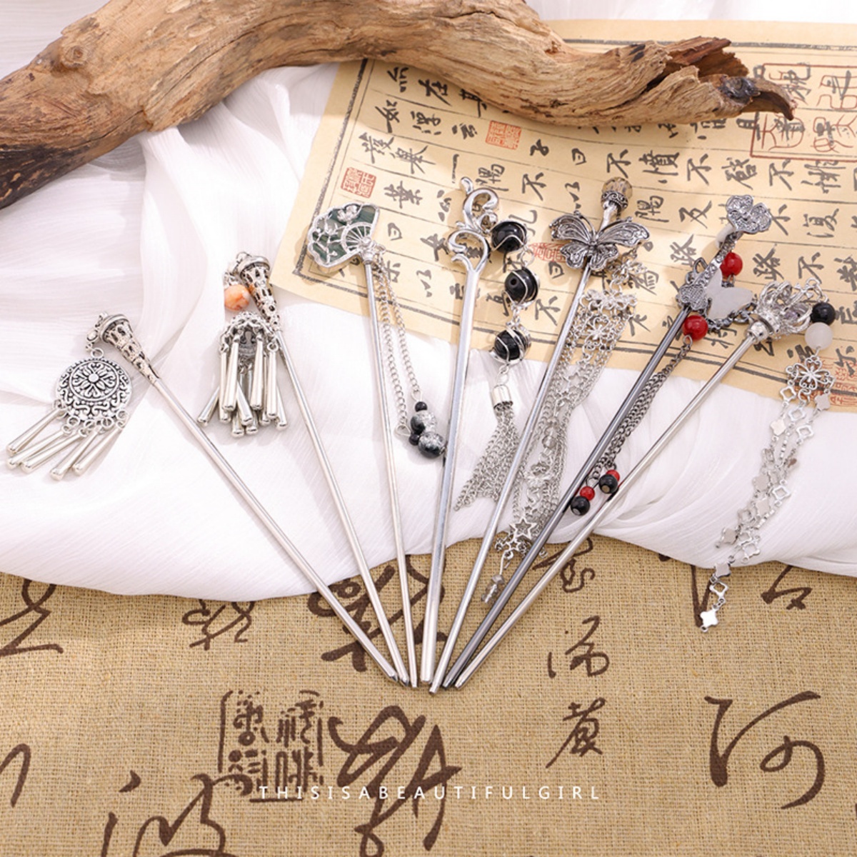Elegant Women's Hairpin Antiqu - Hair Care Ingredients บทวิจารณ์และราคา