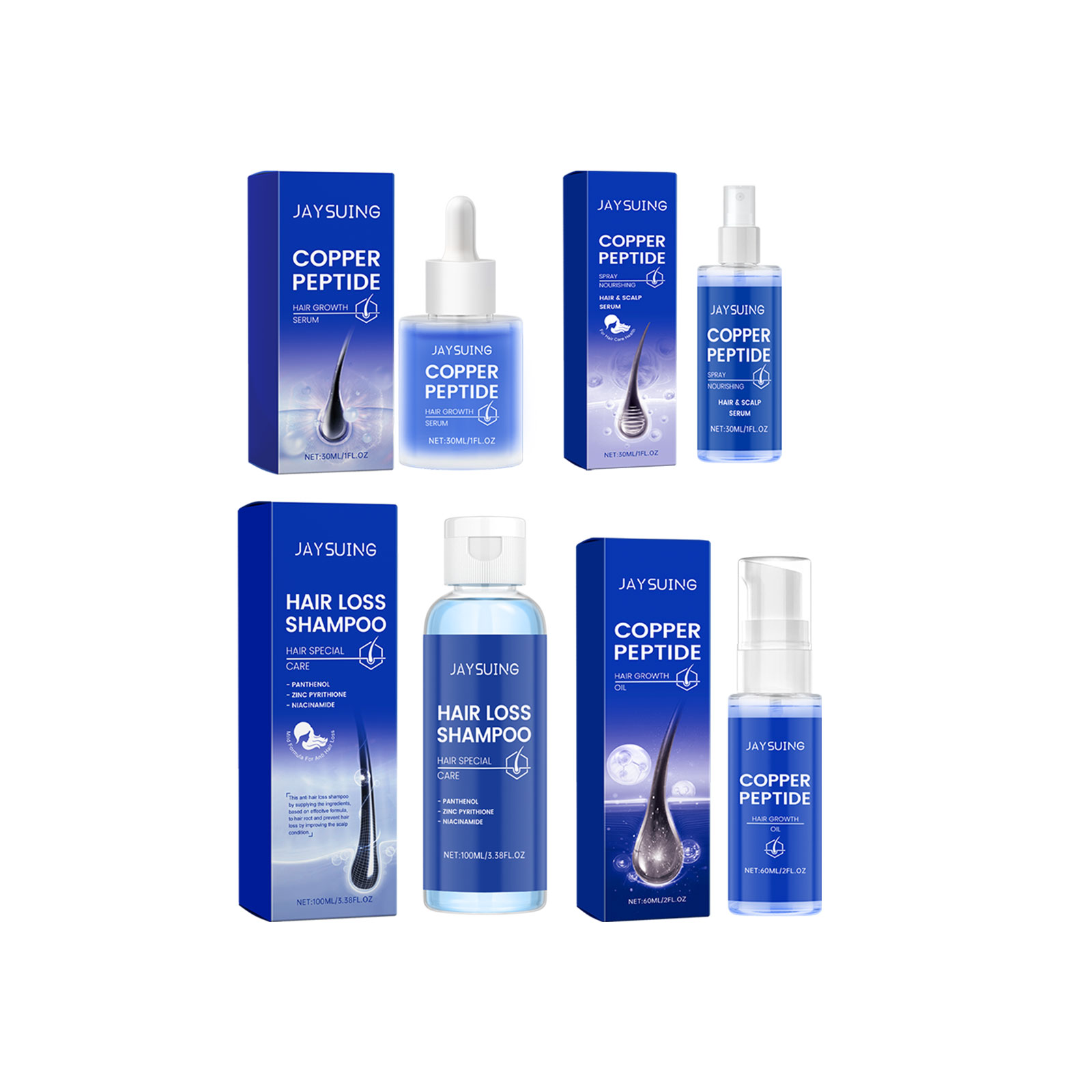 Copper Peptide Shampoo Hair Gr - Hair Care Oil Serum บทวิจารณ์และราคา
