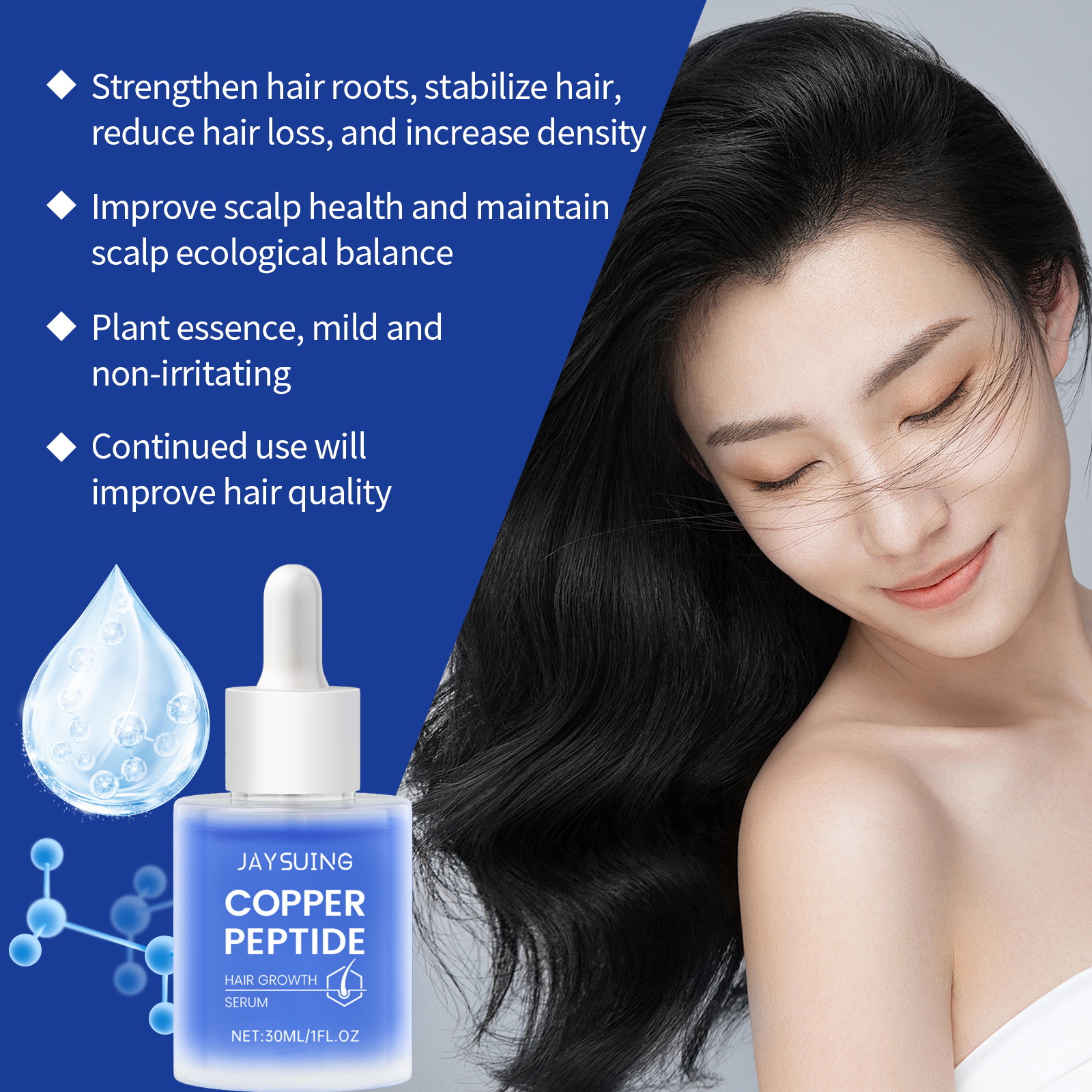 Copper Peptide Shampoo Hair Gr - Hair Care Oil Serum บทวิจารณ์และราคา