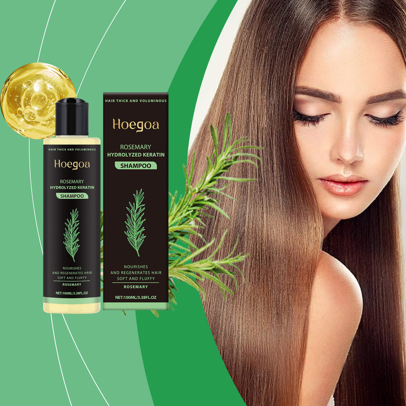 Rosemary Hair Thickening Shamp - Hair Care For Men บทวิจารณ์และราคา