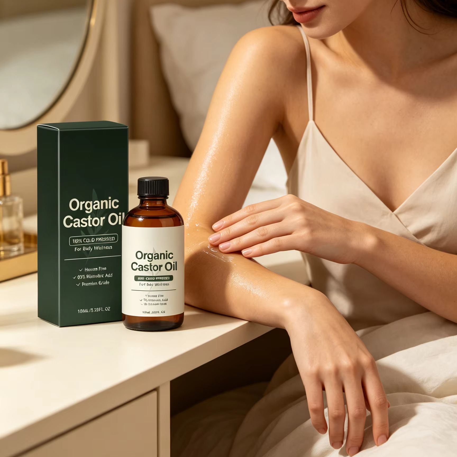Organic Castor Oil Cold Press  - Castor Oil Cold Press บทวิจารณ์และราคา