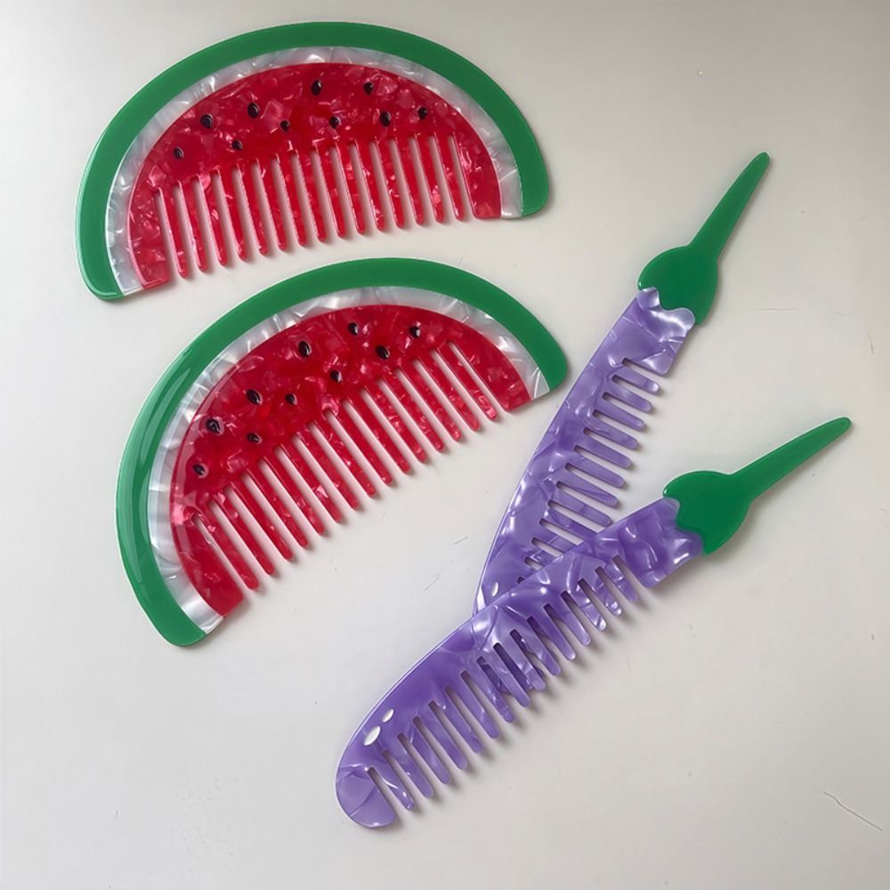 Hair Care Tulip Acetate Comb C - Hair Care Vegetables บทวิจารณ์และราคา
