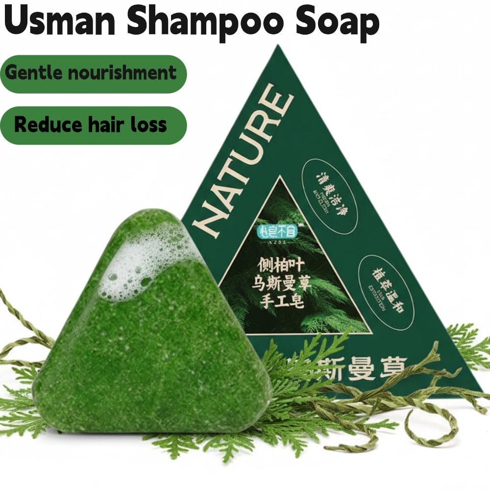 120g Usman Shampoo Soap Nouris - Hair Care Dandruff บทวิจารณ์และราคา