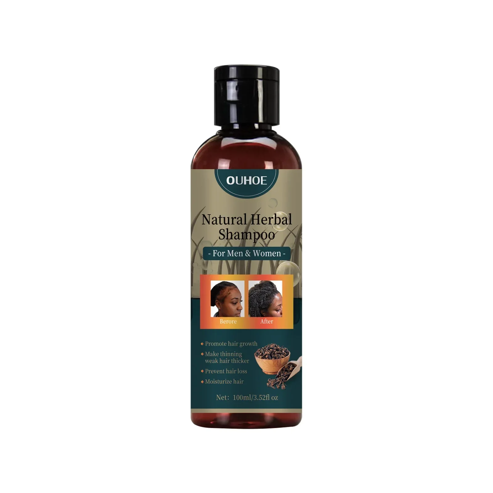OUHOE Hair Growth Shampoo Anti - Hair Care Dandruff บทวิจารณ์และราคา