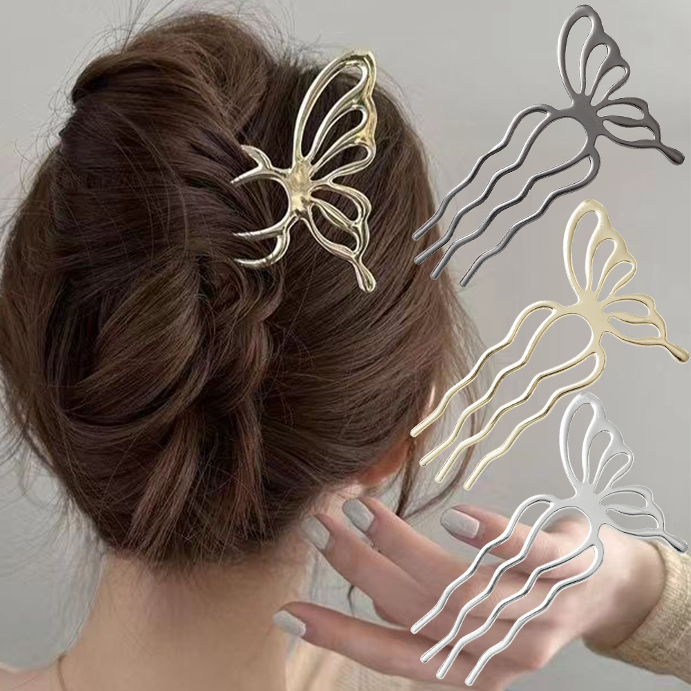 Korean Butterfly U Shape Hair  - Hair Care Ingredients บทวิจารณ์และราคา