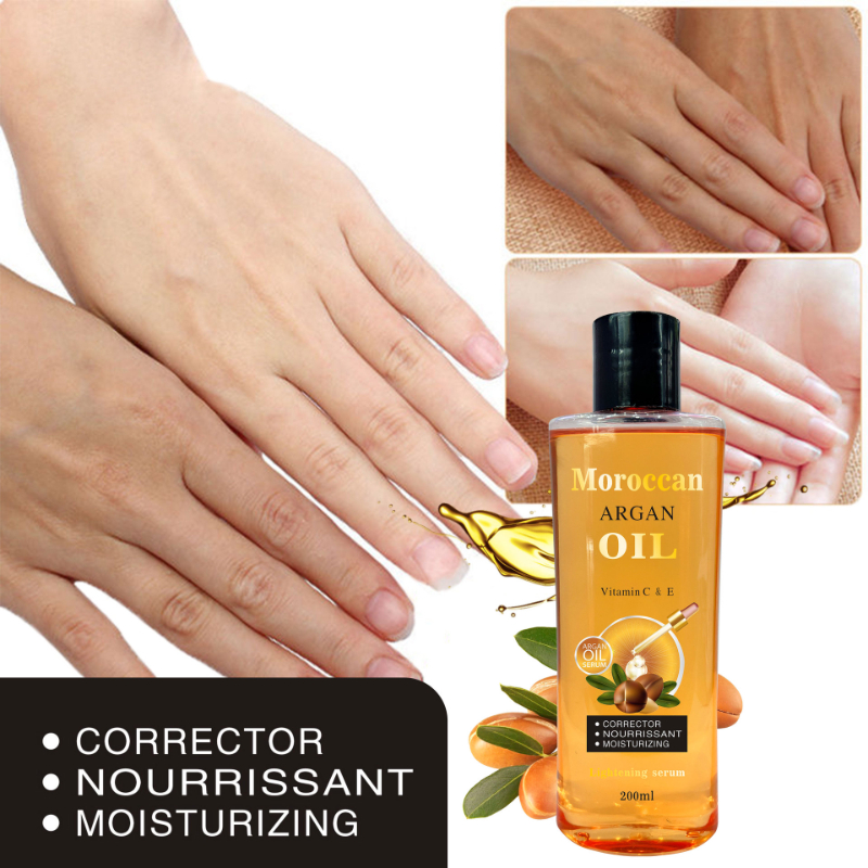 Moroccan Argan Oil Facial Body - Hair Care Vegetables บทวิจารณ์และราคา