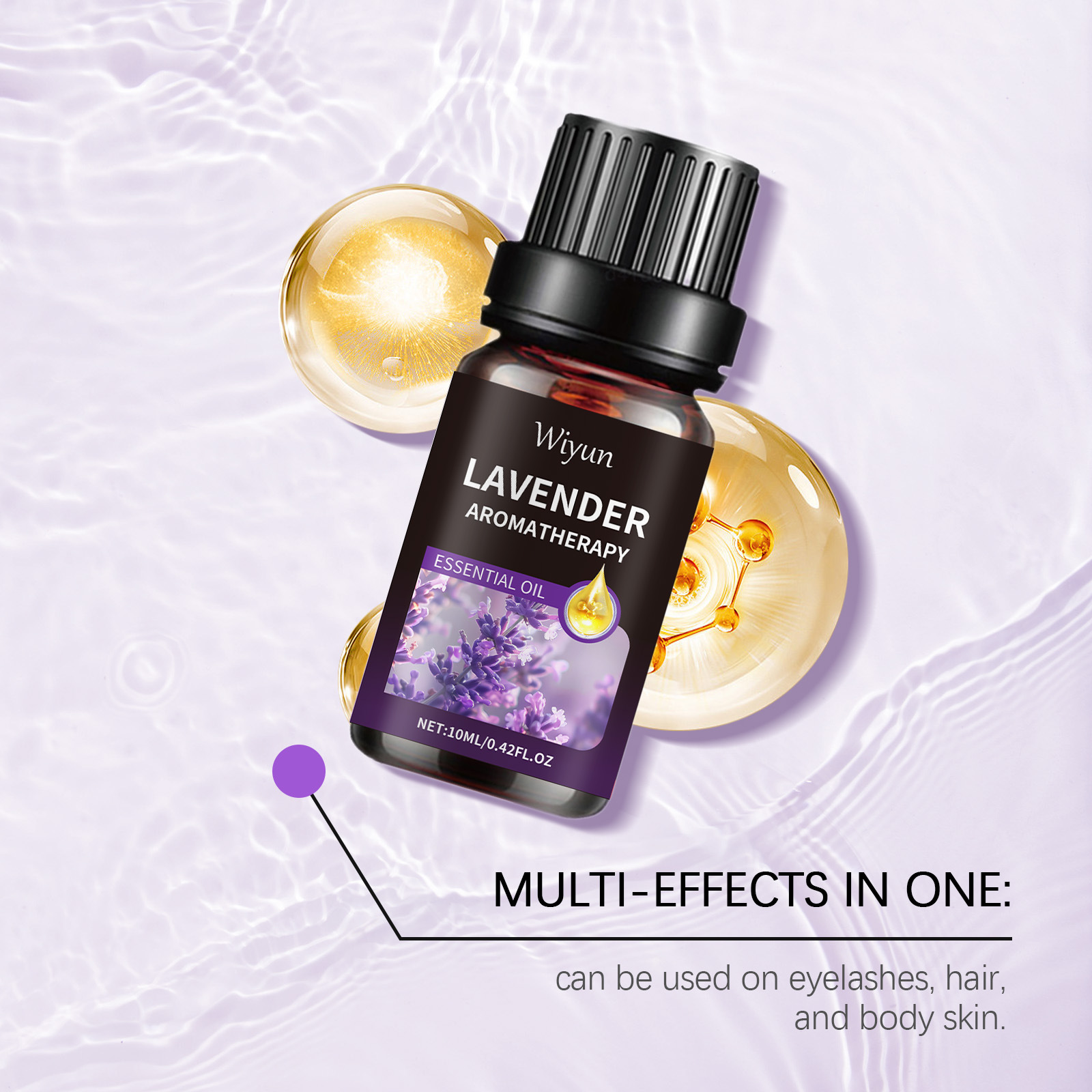 Lavender Essential Oil Anti-Fr - Hair Care Oil Serum บทวิจารณ์และราคา