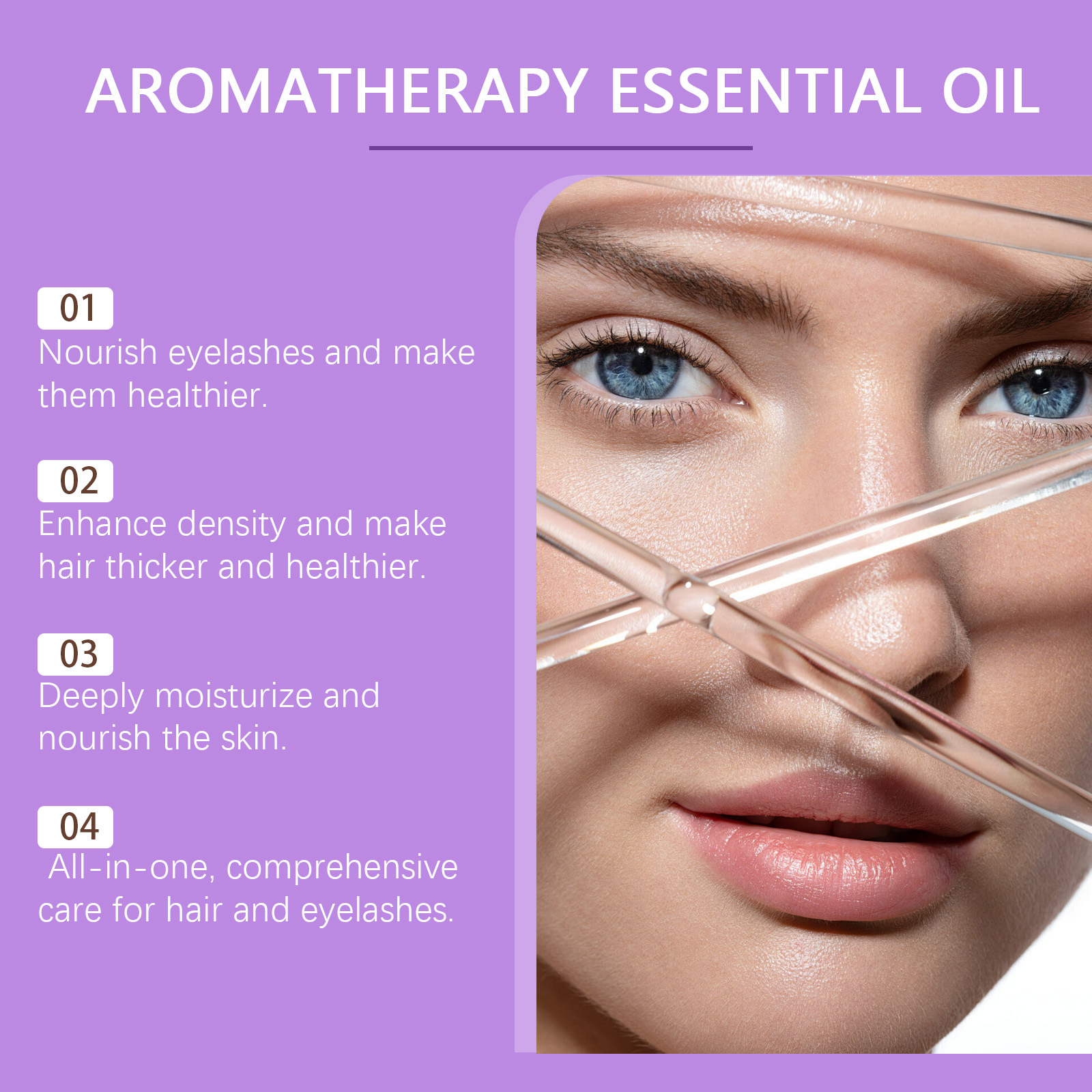 Lavender Essential Oil Anti-Fr - Hair Care Oil Serum บทวิจารณ์และราคา
