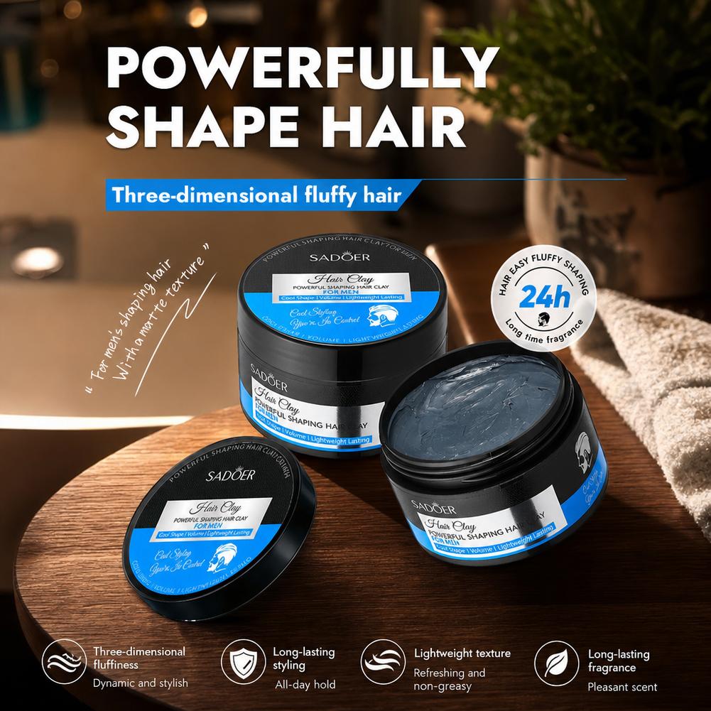 Men's Hair Styling Clay Strong - Hair Care For Men บทวิจารณ์และราคา
