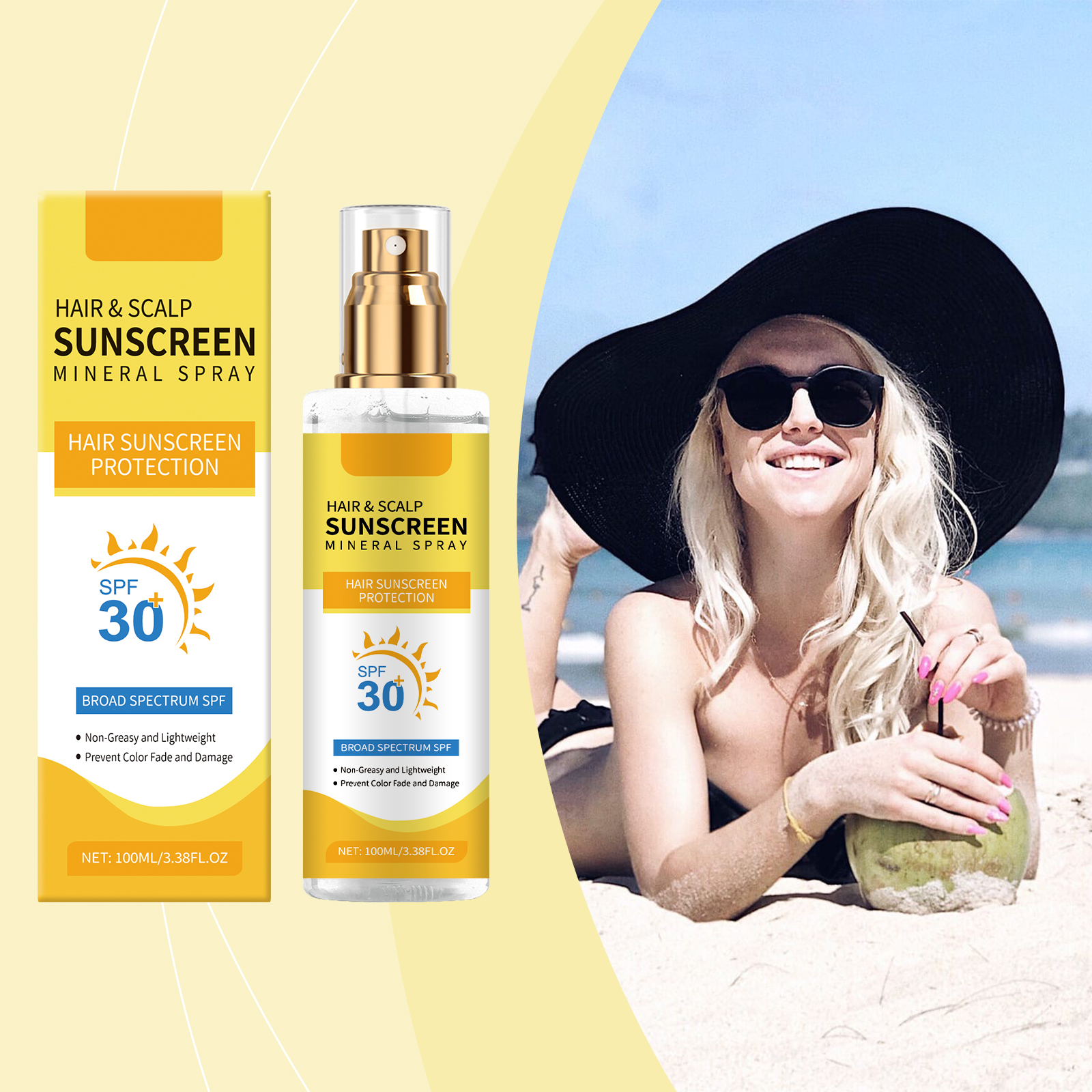 Ginger Root Scalp Sunscreen Sp - Hair Care Ingredients บทวิจารณ์และราคา