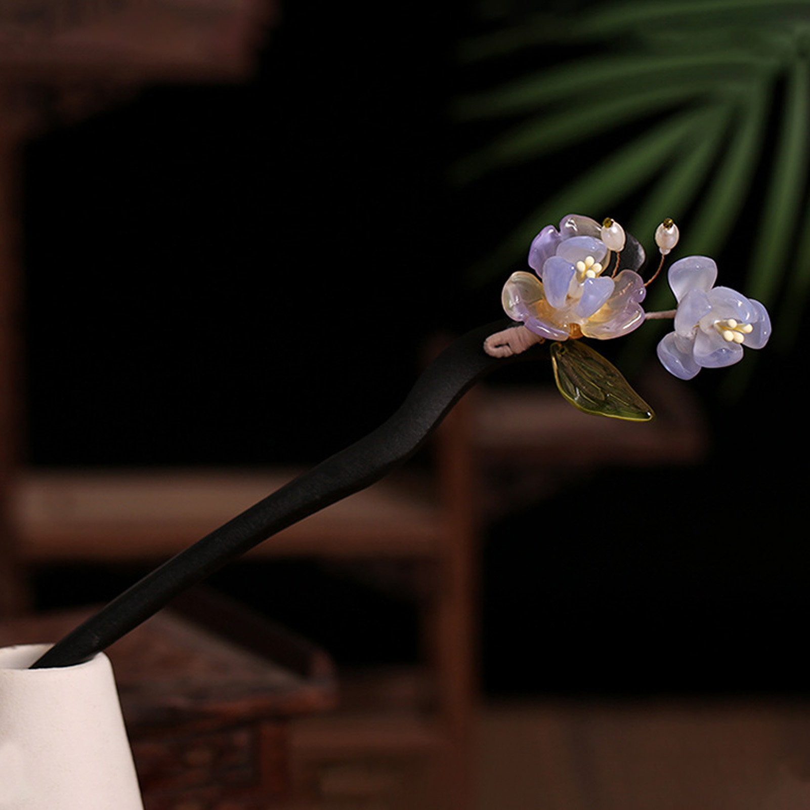 Chinese Style Flower Tassel Ha - Hair Care Ingredients บทวิจารณ์และราคา