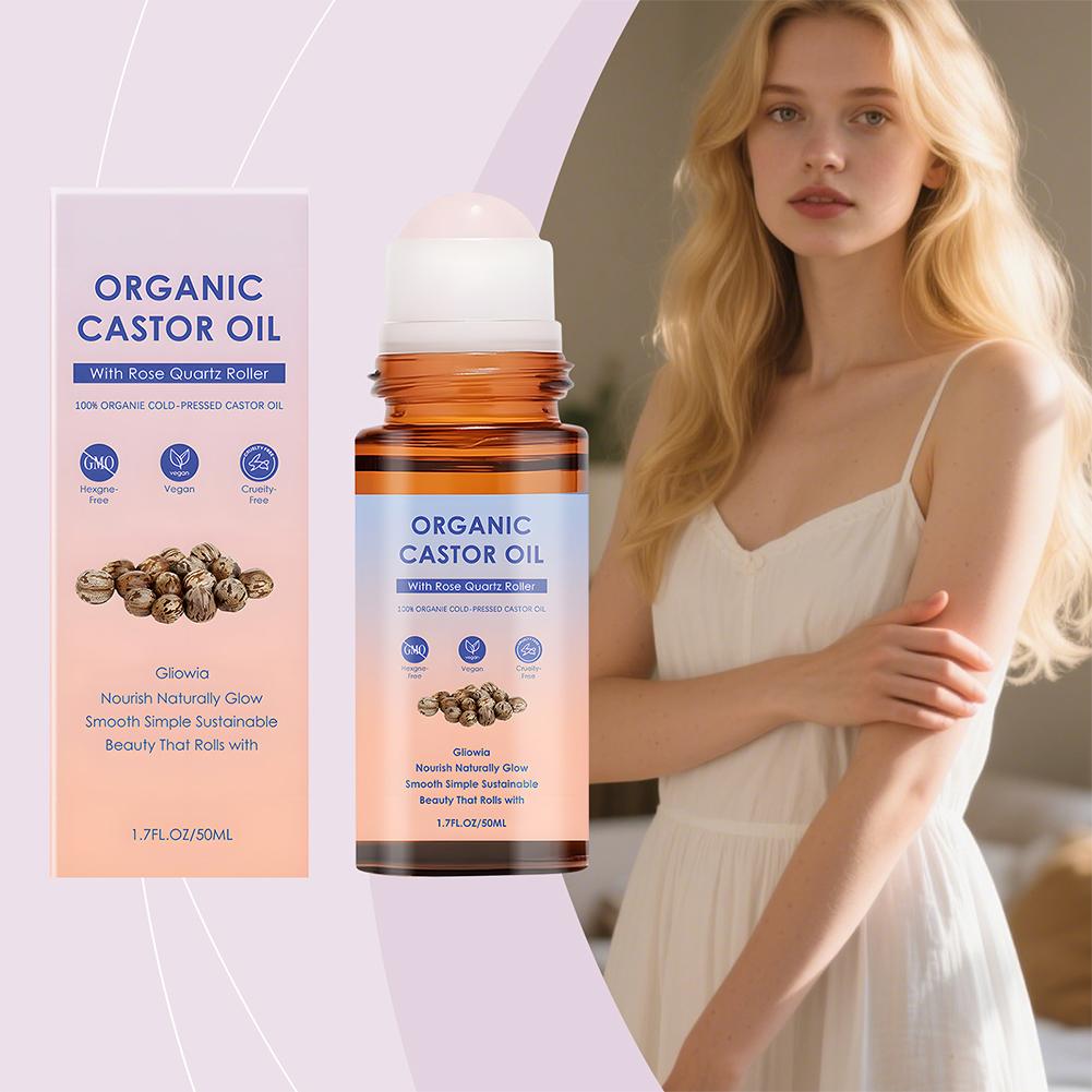 Roll‑On Organic Cold‑Pressed C - Castor Oil Cold Press บทวิจารณ์และราคา