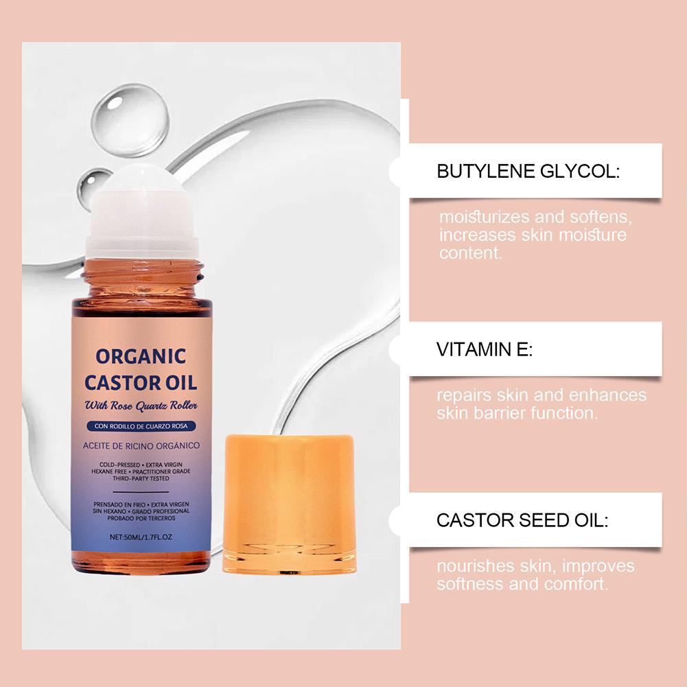 Roll‑On Organic Cold‑Pressed C - Castor Oil Cold Press บทวิจารณ์และราคา
