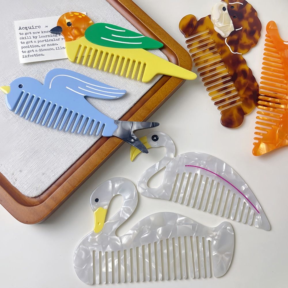 Hair Care Tulip Acetate Comb A - Hair Care Vegetables บทวิจารณ์และราคา