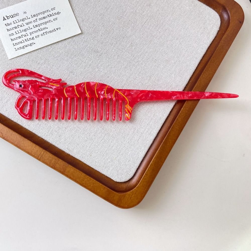 Hair Care Tulip Acetate Comb A - Hair Care Vegetables บทวิจารณ์และราคา