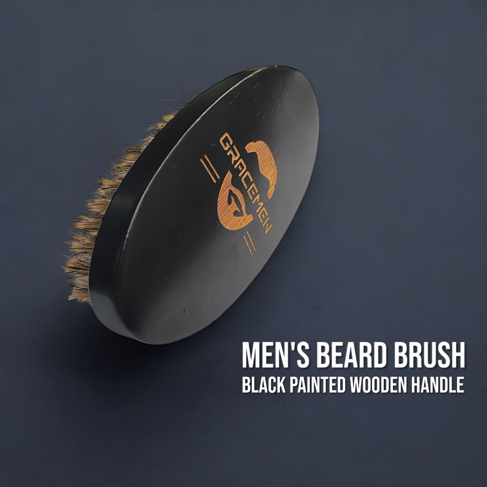 Gracemen Beard Brush - Natural - Hair Care For Men บทวิจารณ์และราคา