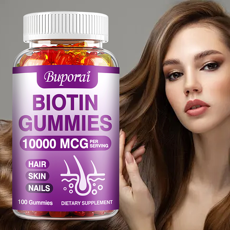 Biotin Gummies 10000mcg for Ha - Hair Care Gummies บทวิจารณ์และราคา