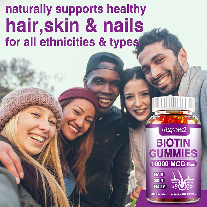 Biotin Gummies 10000mcg for Ha - Hair Care Gummies บทวิจารณ์และราคา