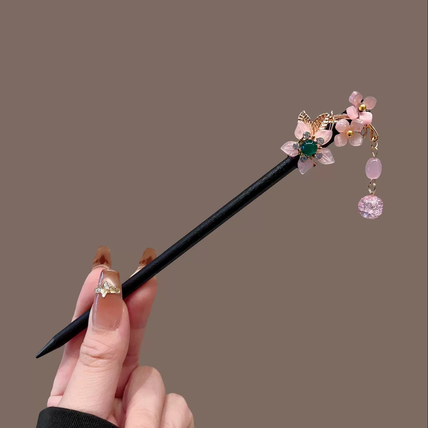 Antique Wooden Hairpin Women's - Hair Care Ingredients บทวิจารณ์และราคา