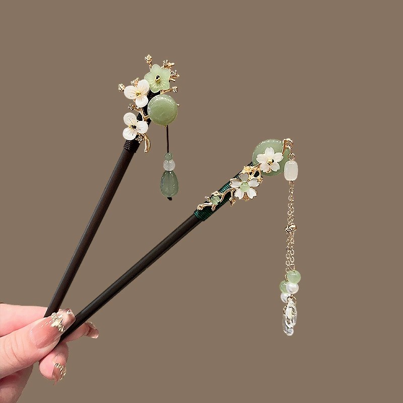 Antique Wooden Hairpin Women's - Hair Care Ingredients บทวิจารณ์และราคา