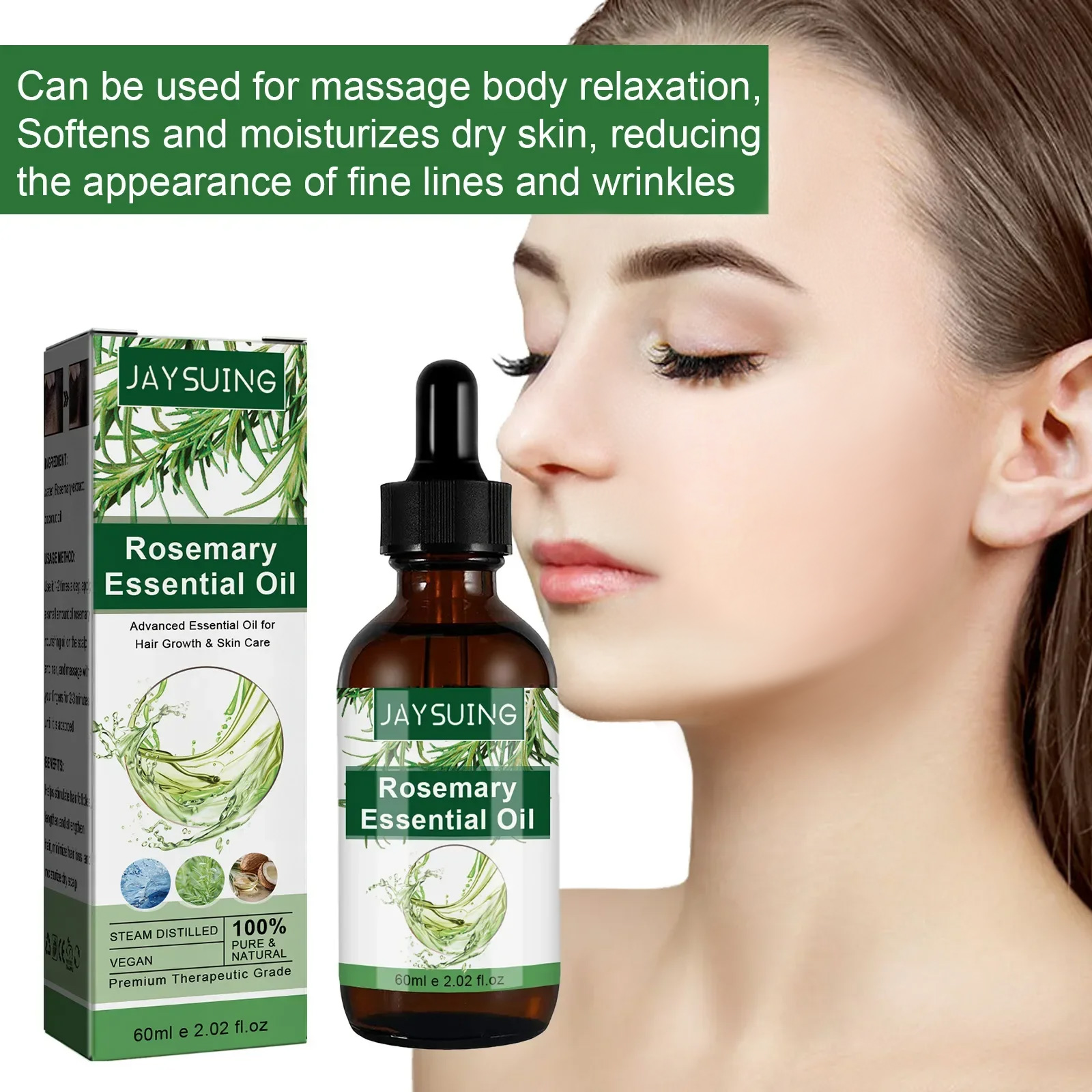 Rosemary Essential Oil For Hai - Hair Care Oil Serum บทวิจารณ์และราคา