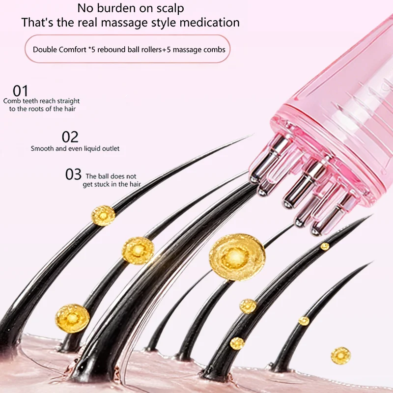 6ML Scalp Applicator Liquid Co - Hair Care Oil Serum บทวิจารณ์และราคา