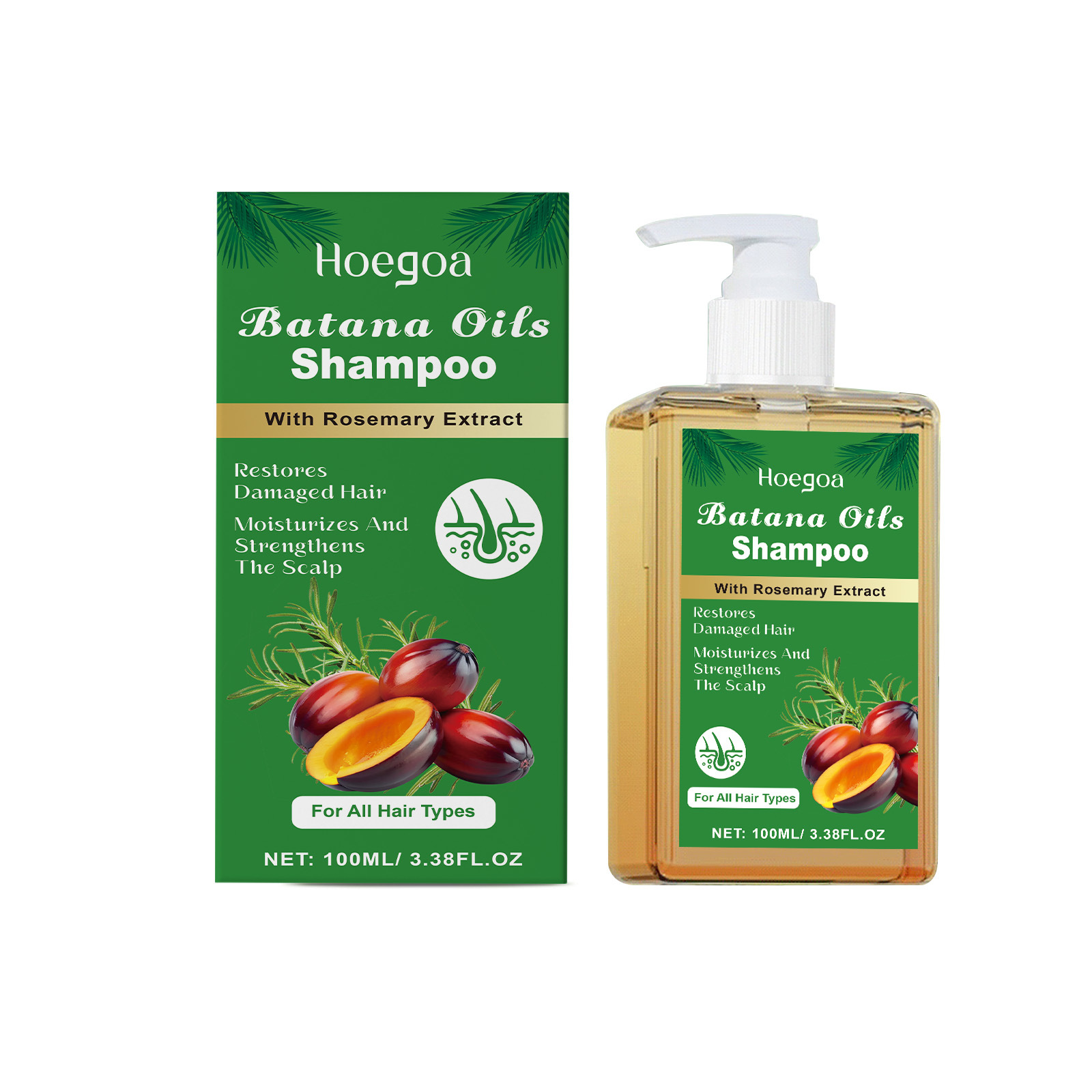 Pure Batana Shampoo Hair Stren - Hair Care Dandruff บทวิจารณ์และราคา