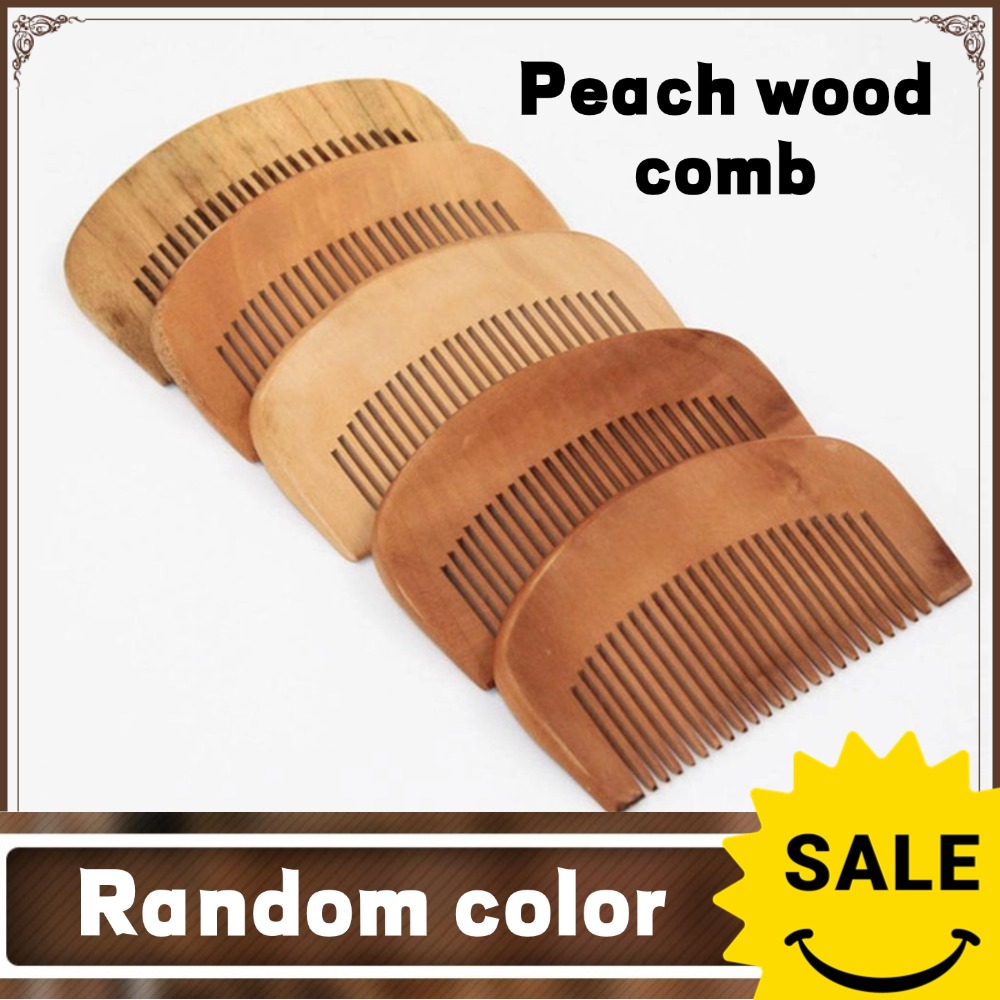 100%Peach Wooden Comb Women an - Hair Care Dandruff บทวิจารณ์และราคา