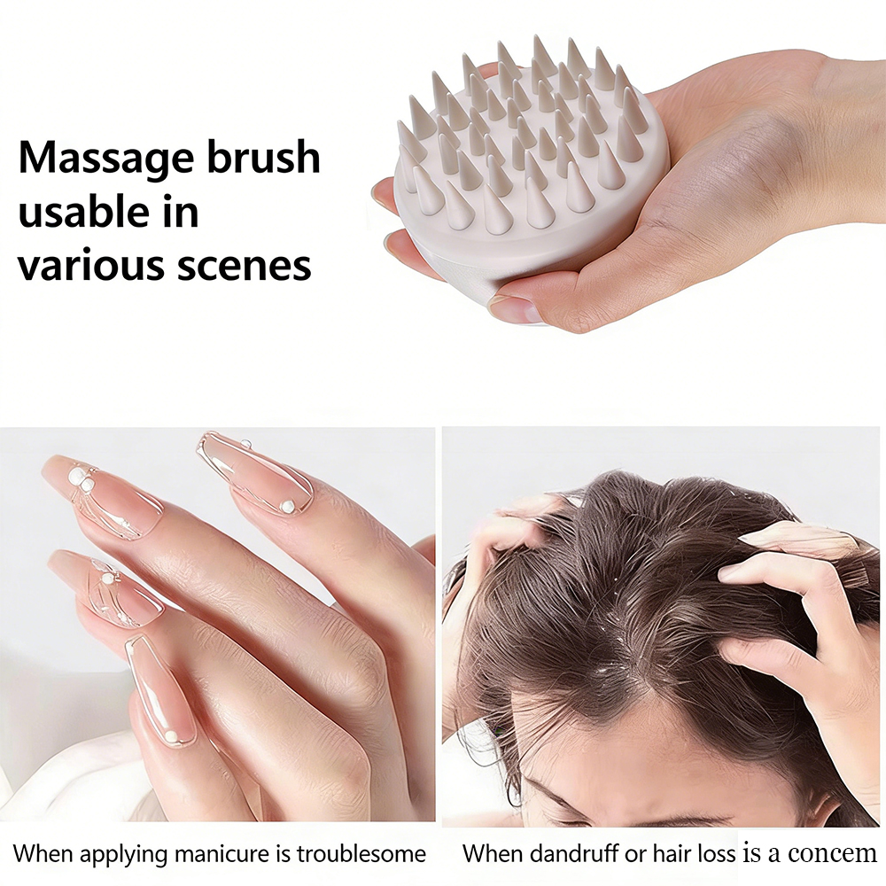 Scalp Massage Brush Scalp Clea - Hair Care Dandruff บทวิจารณ์และราคา