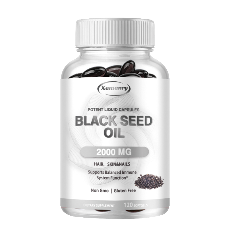 Vegan Black Seed Oil Capsules  - Castor Oil Cold Press บทวิจารณ์และราคา