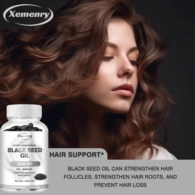 Vegan Black Seed Oil Capsules  - Castor Oil Cold Press บทวิจารณ์และราคา