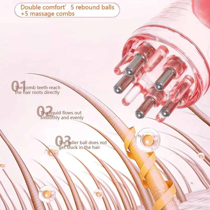 3Pcs Scalp Hair Oil Applicator - Hair Care Oil Serum บทวิจารณ์และราคา