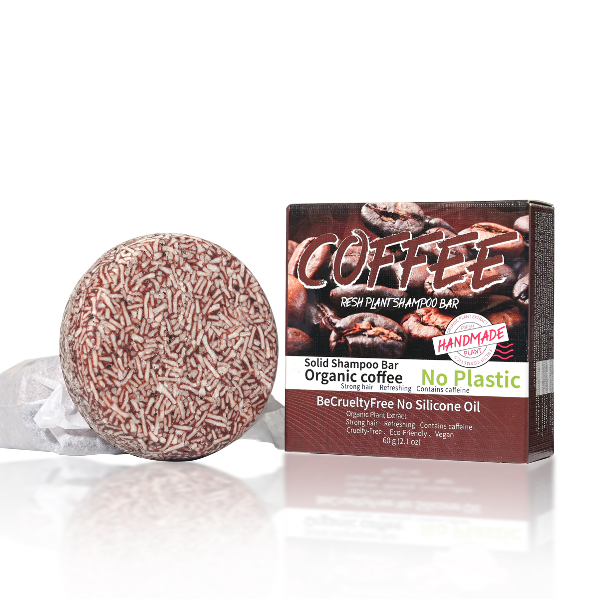 J+60g Coffee Solid Shampoo Moi - Hair Care Dandruff บทวิจารณ์และราคา