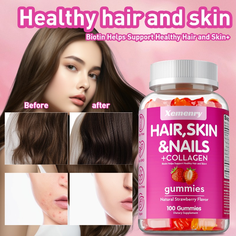 Hair, Skin & Nails Gummies - P - Hair Care Gummies บทวิจารณ์และราคา