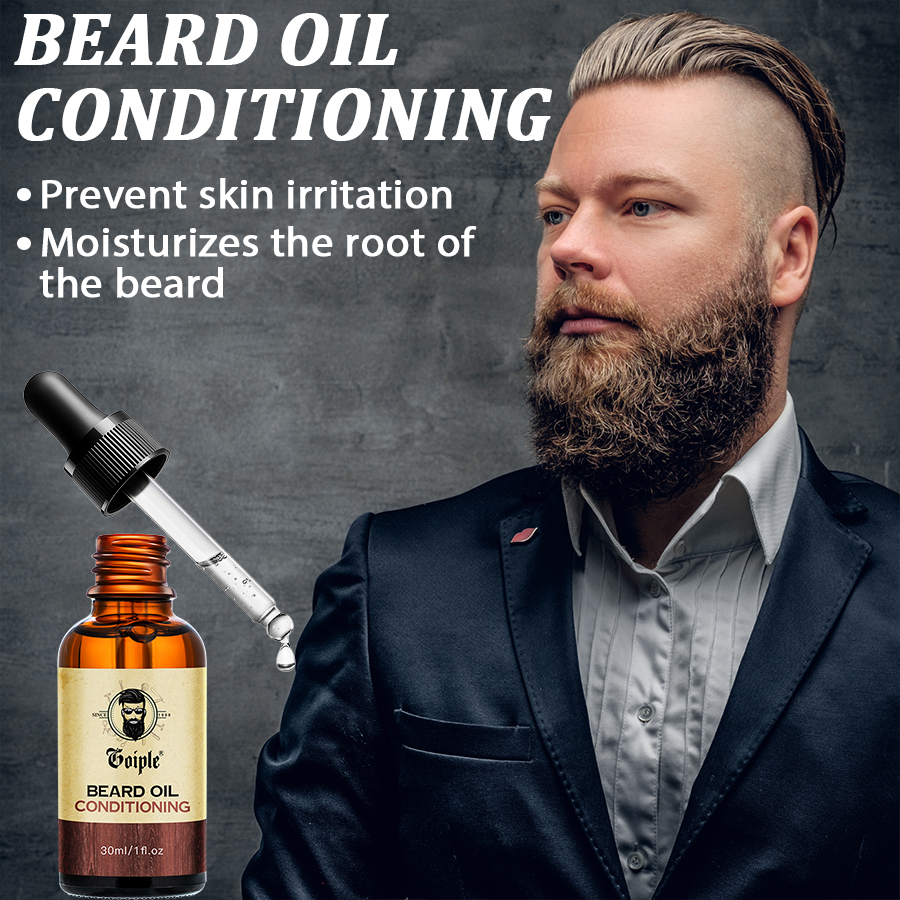 3pcs Men Natural Beard Care Oi - Hair Care For Men บทวิจารณ์และราคา