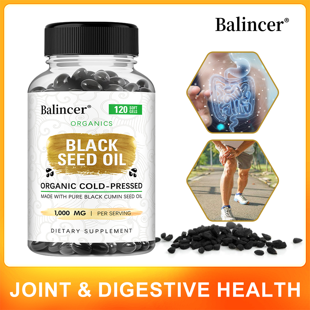 Organic Black Cumin Seed Oil 1 - Castor Oil Cold Press บทวิจารณ์และราคา