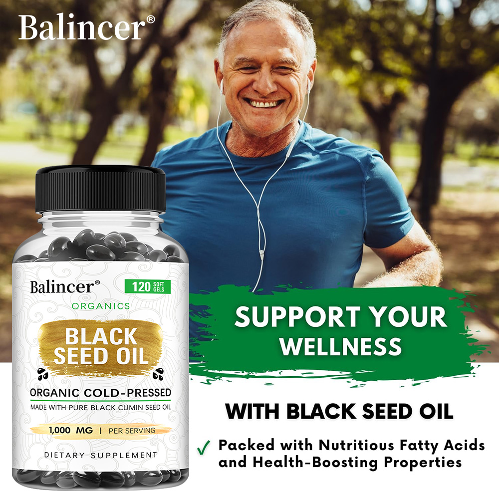 Organic Black Cumin Seed Oil 1 - Castor Oil Cold Press บทวิจารณ์และราคา