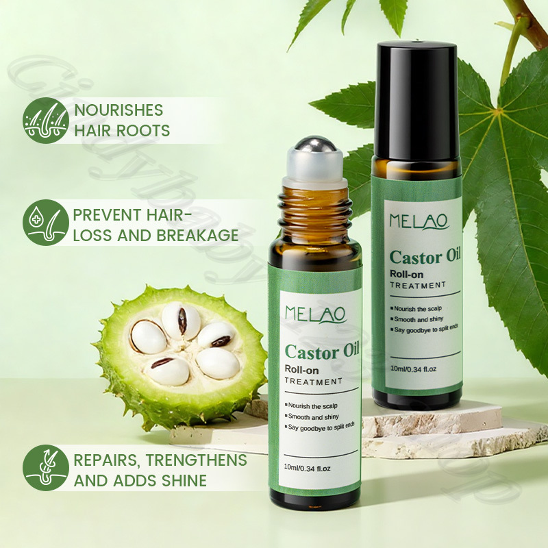 Cold Pressing Castor Oil Ball  - Hair Care Vegetables บทวิจารณ์และราคา